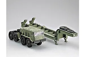 Trumpeter 1/35 MAZ-537G Truck w/ MAZ/ChMZAP-5247G Semitrailer Scaled Plastic Model Kit image 26179