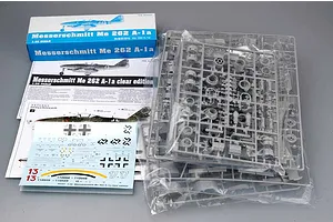 Trumpeter 1/32 Messerschmitt Me 262 A-la (Clear Edition) Fighter Jet Scaled Plastic Model Kit image 26199