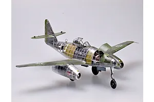 Trumpeter 1/32 Messerschmitt Me 262 A-la (Clear Edition) Fighter Jet Scaled Plastic Model Kit image 26207