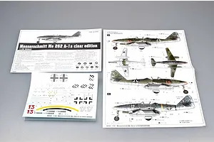 Trumpeter 1/32 Messerschmitt Me 262 A-la (Clear Edition) Fighter Jet Scaled Plastic Model Kit image 26211