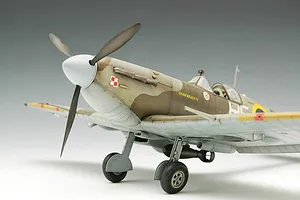 Trumpeter 1/24 Supermarine Spitfire Mk. VB Fighter Scaled Plastic Model Kit image 26221