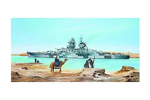 Trumpeter 1/350 French Richelieu 1943 Battleship Plastic Model Kit image 26363
