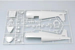 Trumpeter 1/32 F6F-5N Hellcat Night Fighter Scaled Plastic Model Kit image 26383