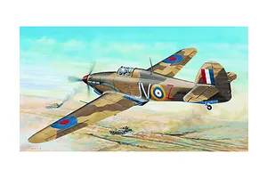 Trumpeter 1/24 Hurricane Mk.II D/Trop Fighter Scaled Plastic Model Kit image 26461