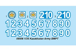 Trumpeter 1/35 Kazakhstan BMPT Terminator Tank Scaled Plastic Model Kit image 26487