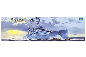 Trumpeter 1/350 USS Texas BB-35 Battleship Plastic Model Kit image 26501