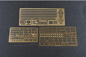 Trumpeter 1/350 USS Texas BB-35 Battleship Plastic Model Kit image 26511