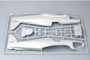 Trumpeter 1/24 Hurricane Mk.II C Fighter Scaled Plastic Model Kit image 26517