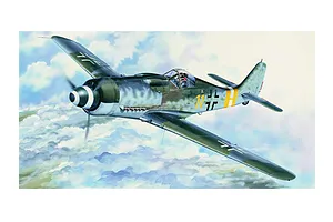Trumpeter 1/24 Focke-wulf Fw 190 D-2 Fighter Scaled Plastic Model Kit image 26524