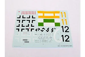 Trumpeter 1/24 Focke-wulf Fw 190 D-2 Fighter Scaled Plastic Model Kit image 26525