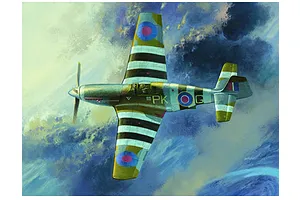 Trumpeter 1/32 P-51B Mustang III Fighter Scaled Plastic Model Kit w/ Australian Decals image 26538