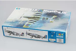 Trumpeter 1/32 P-51B Mustang III Fighter Scaled Plastic Model Kit w/ Australian Decals image 26540