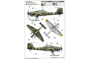 Trumpeter 1/32 Junkers Ju-87B-2/U4 Stuka Bomber Scaled Plastic Model Kit image 26573