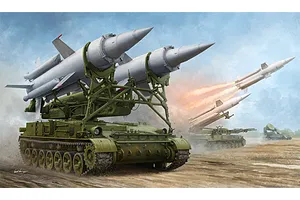Trumpeter 1/35 Soviet 2K11A TEL w/ 9M8M Missile Krug-A Scaled Plastic Model Kit image 26621