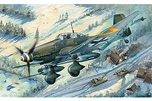 Trumpeter 1/32 Junkers Ju-87G-2 Stuka Bomber Scaled Plastic Model Kit image 26636
