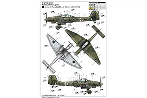 Trumpeter 1/32 Junkers Ju-87G-2 Stuka Bomber Scaled Plastic Model Kit image 26640