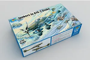 Trumpeter 1/32 Junkers Ju-87G-2 Stuka Bomber Scaled Plastic Model Kit image 26641