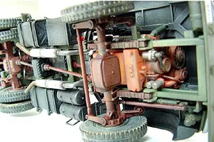 Trumpeter 1/35 Chinese 50 Ton Tank Transporter Truck Scaled Plastic Model Kit image 26657