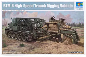 Trumpeter 1/35 BTM-3 High Speed Trench Digger Vehicle Scaled Plastic Model Kit