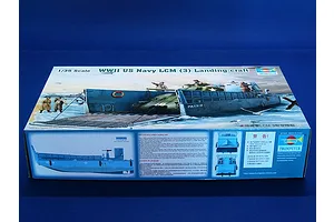 Trumpeter 1/35 USN WWII LCN 3 Vehicle Landing Craft Plastic Model Kit image 26763