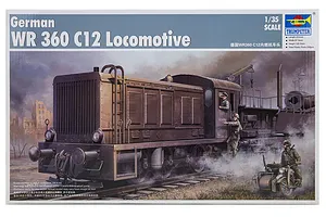 Trumpeter 1/35 German WR 360 C12 Locomotive Scaled Plastic Model Kit image 26773