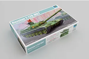 Trumpeter 1/35 Russian T-72b Main Battle Tank Scaled Plastic Model Kit image 26819