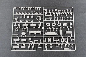 Trumpeter 1/35 Russian T-72b Main Battle Tank Scaled Plastic Model Kit image 26831