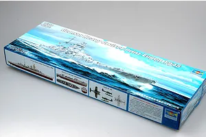 Trumpeter 1/350 German Prinz Eugen 1945 Heavy Cruiser Scaled Plastic Model Kit image 26905