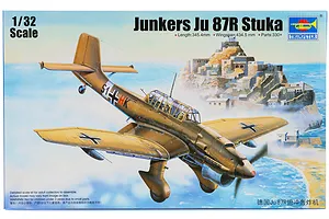 Trumpeter 1/32 Junkers Ju-87R Stuka Bomber Scaled Plastic Model Kit image 26912