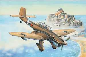 Trumpeter 1/32 Junkers Ju-87R Stuka Bomber Scaled Plastic Model Kit image 26913