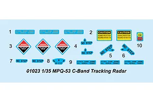 Trumpeter 1/35 MPQ-52 C-Band Tracking Radar Trailer Scaled Plastic Model Kit image 26939