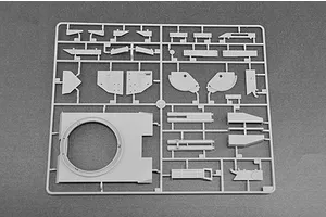 Trumpeter 1/35 Russian 2S19 152mm Self-Propelled Gun Scaled Plastic Model Kit image 26989