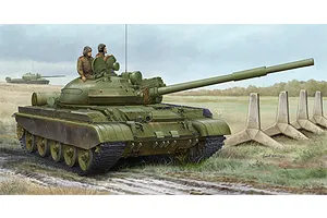 Trumpeter 1/35 Russian 1984 (1962 Modification) T-62 BDD Tank Scaled Plastic Model Kit image 26995