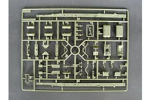 Trumpeter 1/35 HQ-2 Missile w/ Transport Trailer & Truck Scaled Plastic Model Kit image 27077