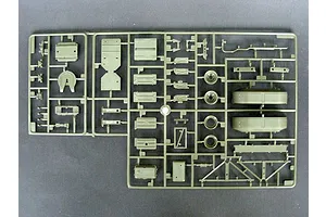 Trumpeter 1/35 HQ-2 Missile w/ Transport Trailer & Truck Scaled Plastic Model Kit image 27083
