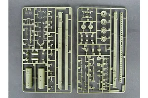 Trumpeter 1/35 HQ-2 Missile w/ Transport Trailer & Truck Scaled Plastic Model Kit image 27086