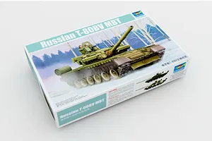 Trumpeter 1/35 Russian T-80BV Main Battle Tank Scaled Plastic Model Kit image 27097
