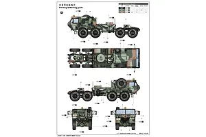 Trumpeter 1/35 HEMTT M983 Truck Scaled Plastic Model Kit image 27147