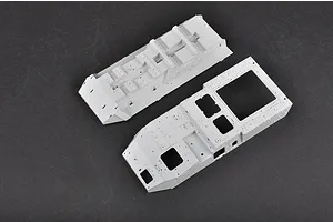 Trumpeter 1/35 M1129 Stryker Mortar Armoured Vehicle Scaled Plastic Model Kit image 27204