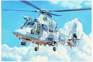 Trumpeter 1/35 AS565 Panther Helicopter Scaled Plastic Model Kit image 27278