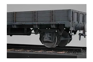 Trumpeter 1/35 German Railway Gondola (Lower Sides) Scaled Plastic Model Kit image 27302