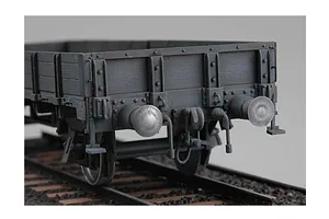 Trumpeter 1/35 German Railway Gondola (Lower Sides) Scaled Plastic Model Kit image 27308