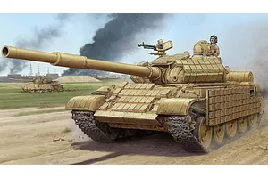 Trumpeter 1/35 Iraqi Regular Army 1972 T-62 Tank Scaled Plastic Model Kit image 27323
