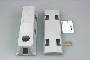 Trumpeter 1/35 German Geschutzwagen Armoured Train Scaled Plastic Model Kit image 27375