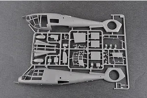 Trumpeter 1/35 US Coast Guard HH-65C Dolphin Helicopter Scaled Plastic Model Kit image 27396
