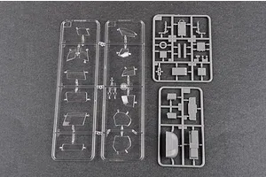 Trumpeter 1/35 US Coast Guard HH-65C Dolphin Helicopter Scaled Plastic Model Kit image 27401