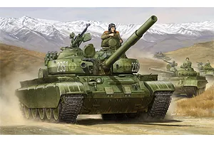 Trumpeter 1/35 Russian 1984 (1972 Modification) T-62 BDD Tank Scaled Plastic Model Kit image 27432
