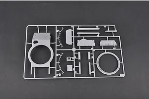 Trumpeter 1/35 Russian 1984 (1972 Modification) T-62 BDD Tank Scaled Plastic Model Kit image 27437