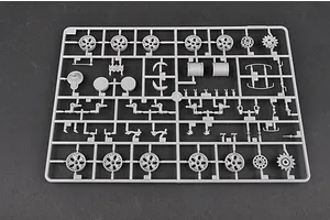 Trumpeter 1/35 Russian 1984 (1972 Modification) T-62 BDD Tank Scaled Plastic Model Kit image 27439