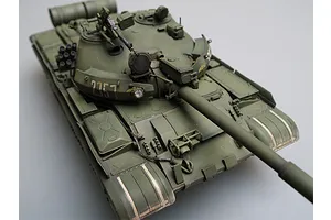 Trumpeter 1/35 Russian 1984 (1972 Modification) T-62 BDD Tank Scaled Plastic Model Kit image 27449
